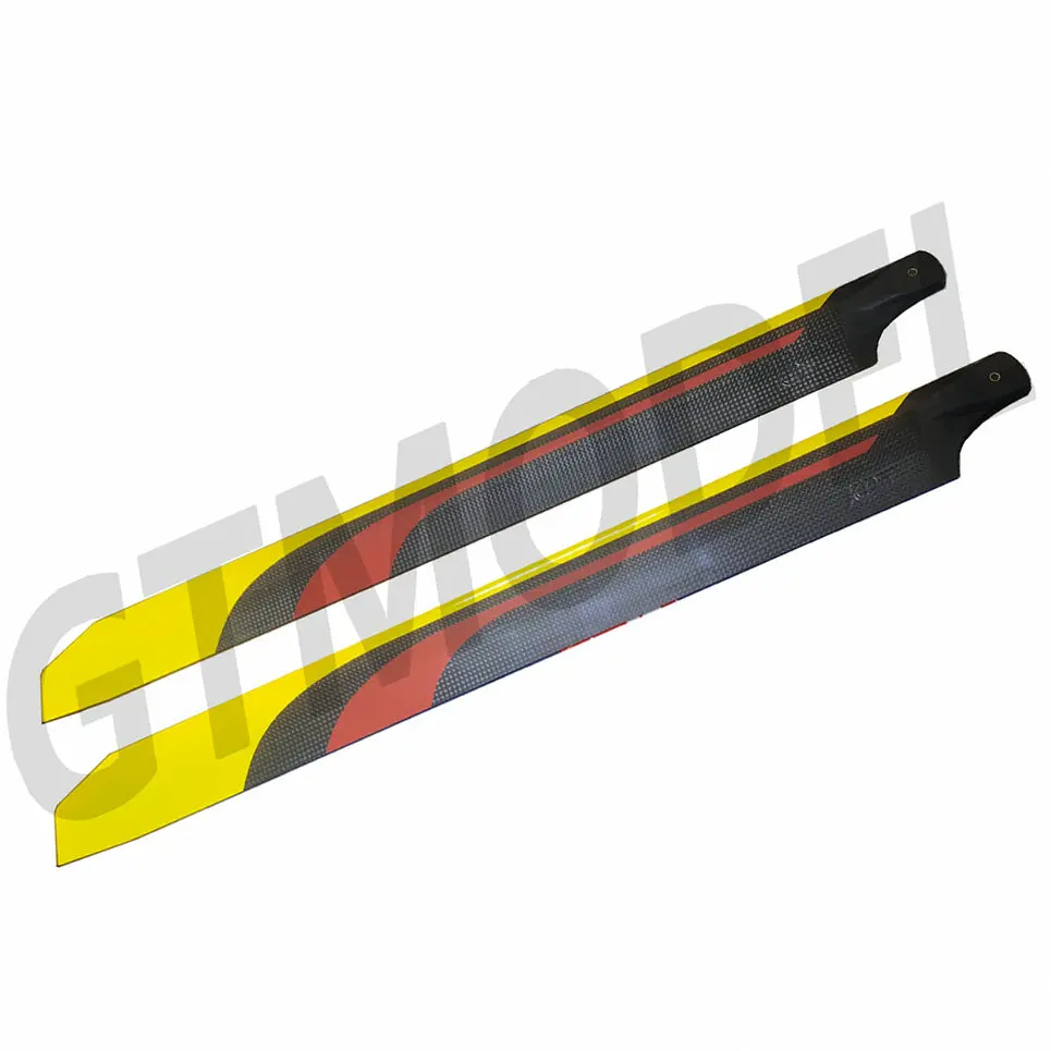1 pair KDS 600mm 690mm Carbon Fiber Main Rotor Blade For T-rex Gaui KDS Agile Alzrc SAB XLPower RC Helicopter