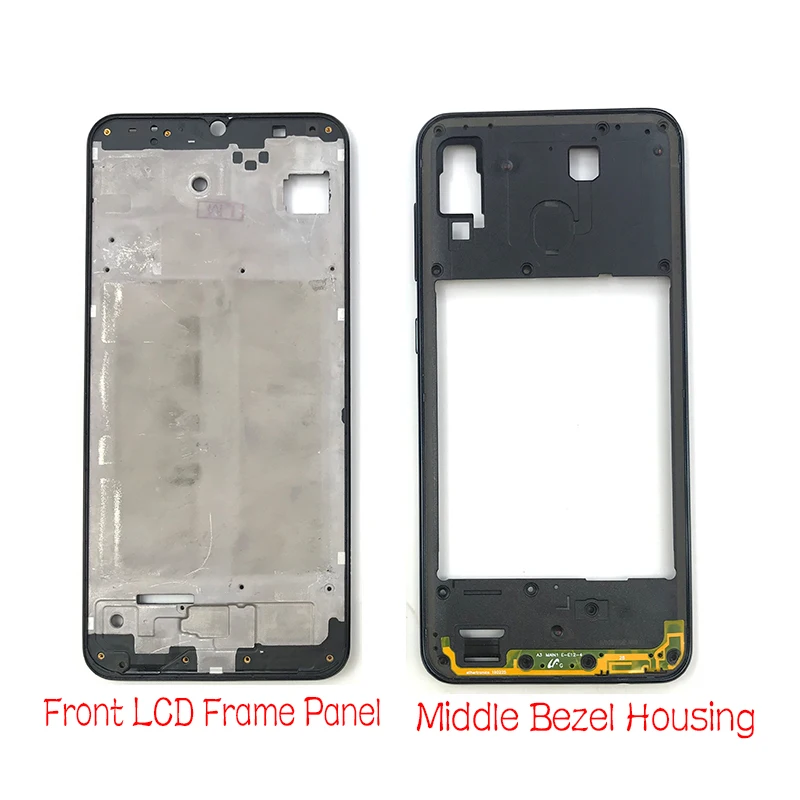 For Samsung A30 A305F Front Housing LCD Panel Middle Bezel Frame Cover Replacement Parts image 2