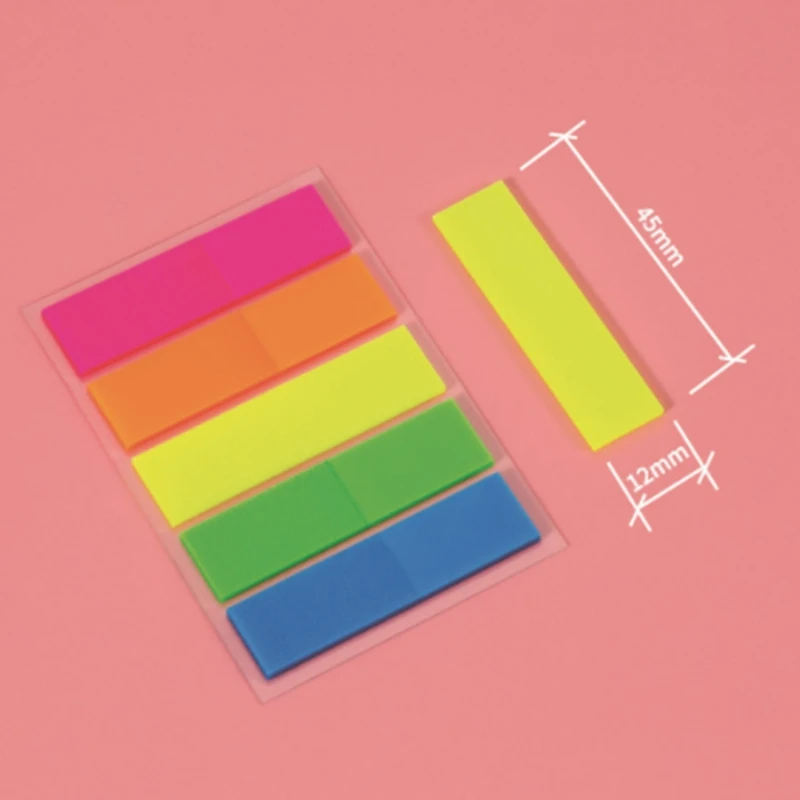 Removable Indicator Label 5 Color Pagination Label Memo Pad Sticky Notes Point It Big Brands Are Trustworthy