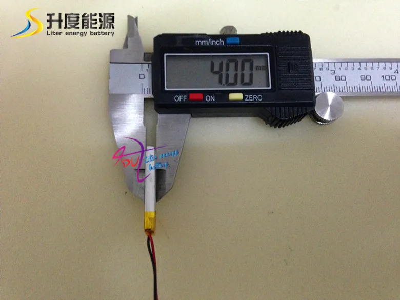 SD401430 3.7v 120mah lipo แบตเตอรี่โพลิเมอร์ 401430