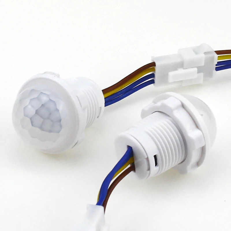 1pcs Closet PIR Sensor Detector Smart Switch 110V 220V LED PIR Infrared Motion Sensor Detection Automatic Sensor Light Switch
