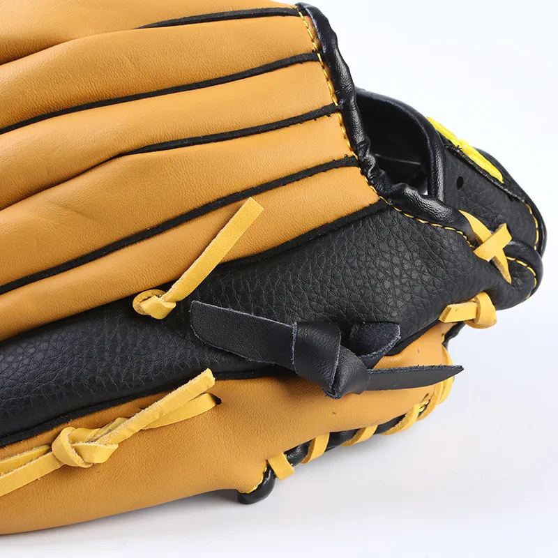 Left Hand Baseball Glove for Men Women Professional Beisbol Train Sport Glove for Match Softball Boy Child Mitt 11.5/12.5 Inch