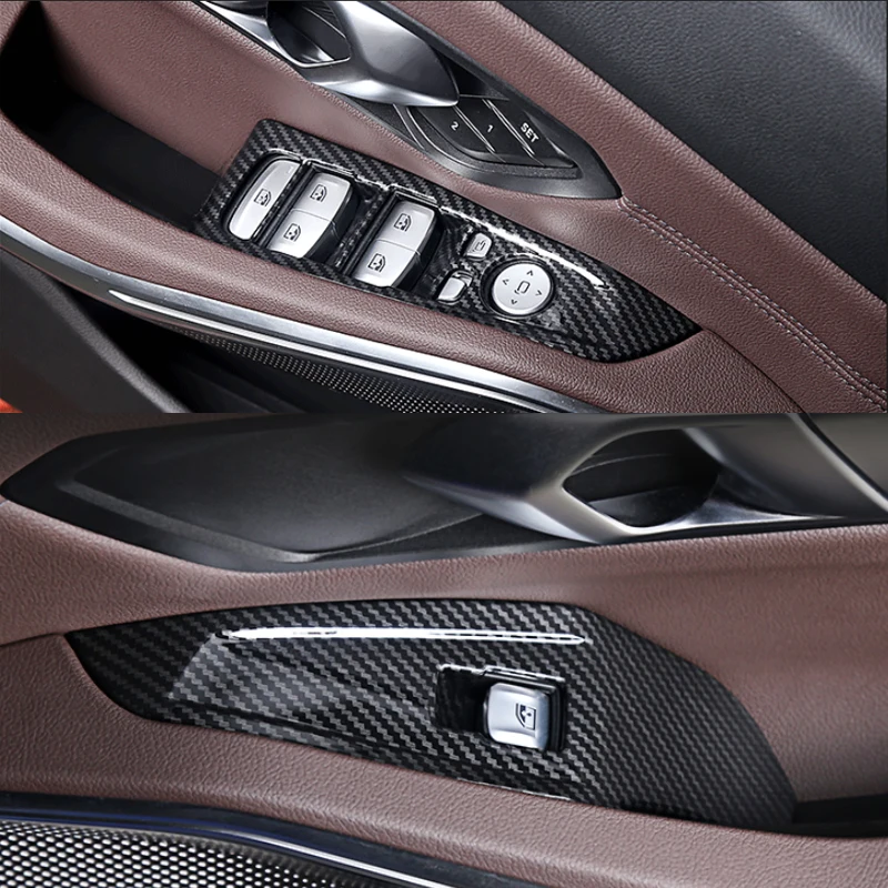 Car Back Rear Air Vents Outlet Cover Trim for BMW 3 Series G20 G28  Armrest Box Rear Air Condition Vent Cover Trim Air Outlet