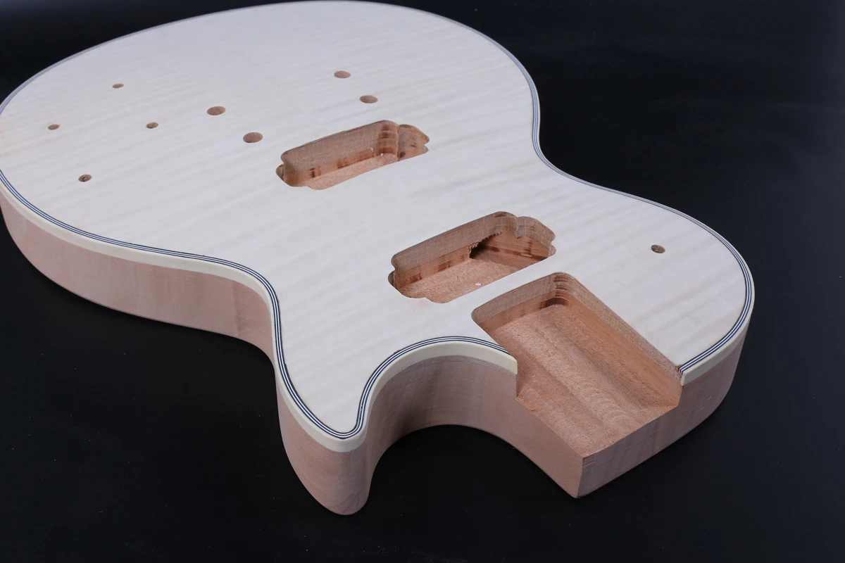 

Unfinished Electric Guitar Body Mahogany