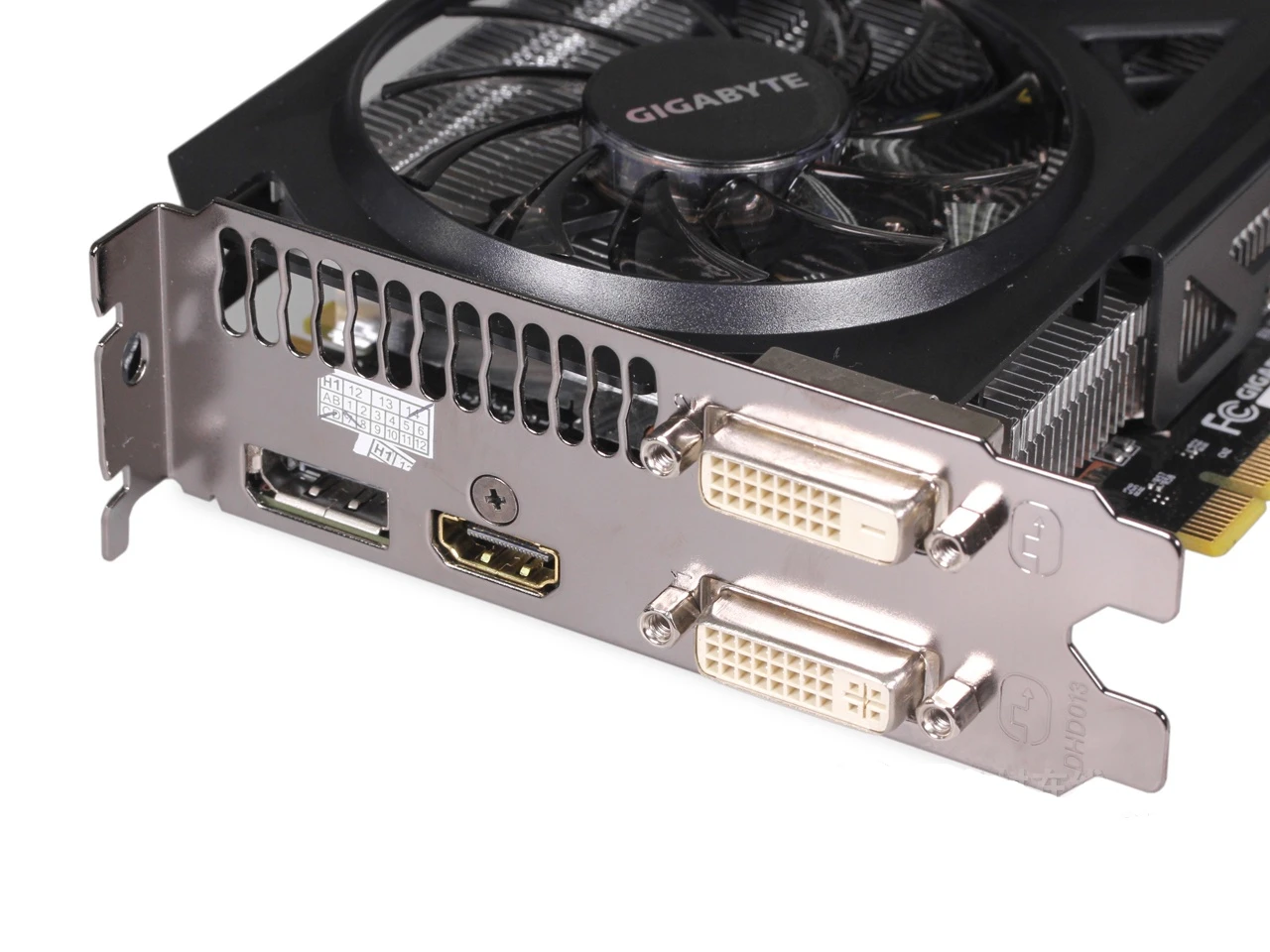 GIGABYTE GV-N760OC-2GDกราฟิกการ์ด256Bit GDDR5 GTX 760 N760 Rev.2.0วิดีโอการ์ดNVIDIA Geforce GTX760 Hdmi Dviการ์ดใช้