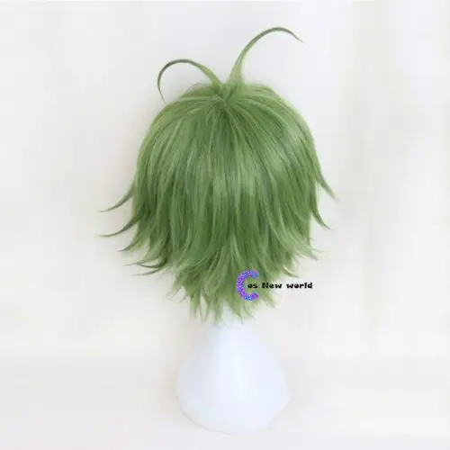 Anime Danganronpa V3:Killing Harmony Rantaro Amami Cosplay Wig Accessories Men Heat resistant synthesis Hair Cosplay Wig