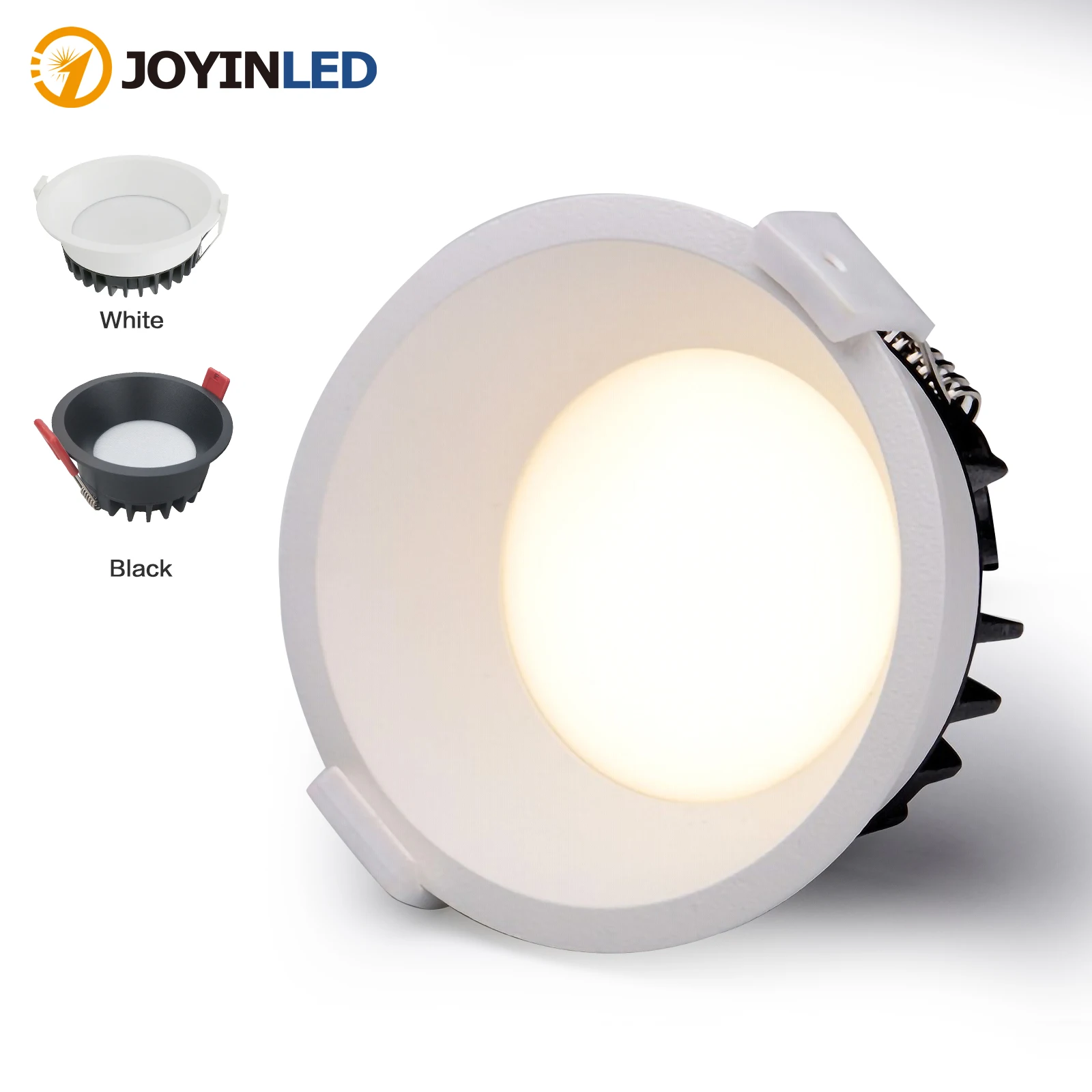 recessed antiofuscante led cob downlight 18w 24w pode ser escurecido 85265v lampada de teto luz de ponto 12w 15w casa sala de estar quarto iluminacao 01