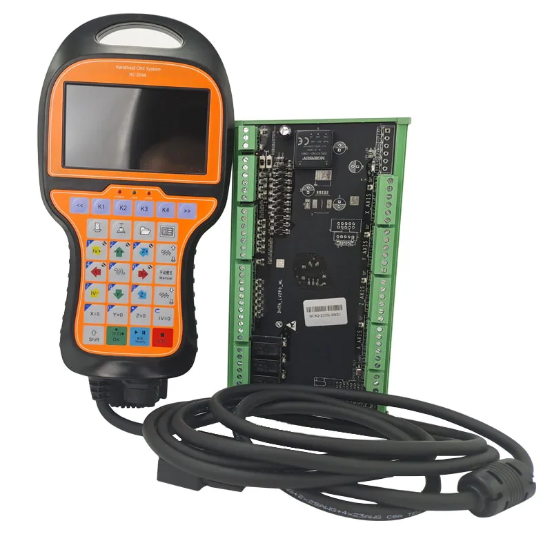 Handheld engraving machine controller 3-axis 4-axis motion control system stepper motor controller G code 4-axis linkage