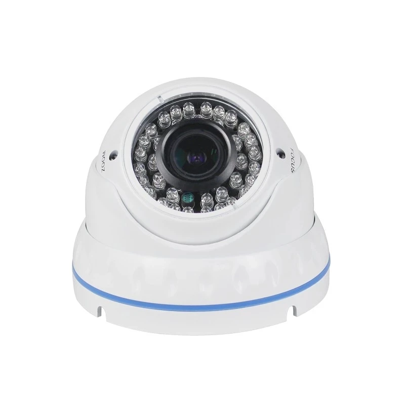 8mp ip onvif dome câmera de segurança interna 2.8-12mm lente varifocal manual câmera de vigilância de vídeo em casa onvif xmeye para segurança