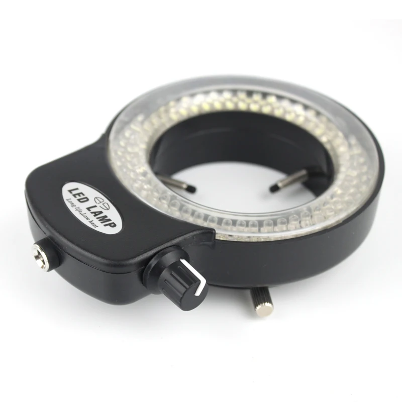 144 LED Miniscope แหวนแหวน Light 0 - 100% ปรับสำหรับ Miniscope แหวน AC 110V-220V
