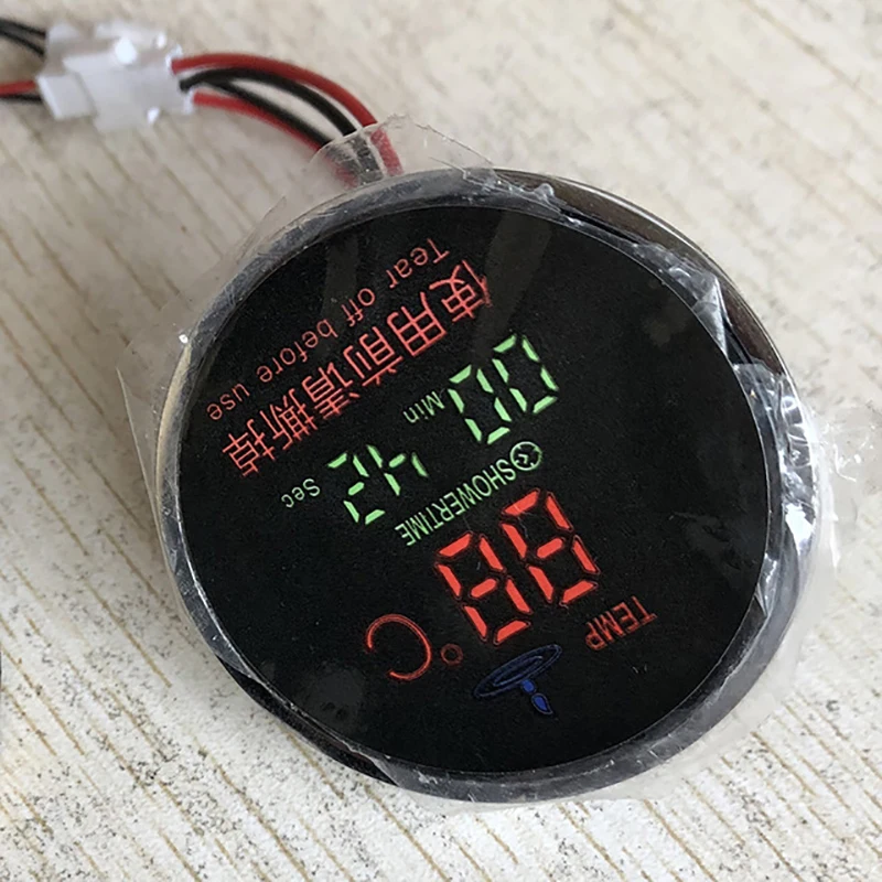 BECOLA LED Display Thermostat Ceramic Cartridge 12V Regulated Generator Small Hydraulic Test Generator Pipeline Water Tap