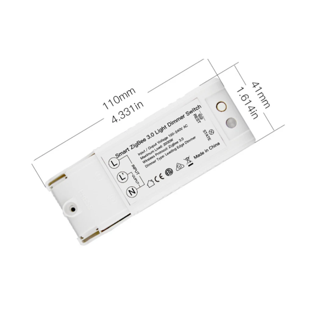 

Tuya WiFi Switch Home Light Smart Dimming Switch Remote Control Breaker Lamp Wireless Dimmer