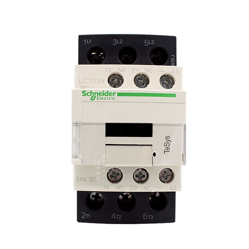 LC1D38MDC Three- Pole Contactor 3P 38A 220VDC DC for Power Factor Greater Than or Equal to 0.95 of AC Load See Details