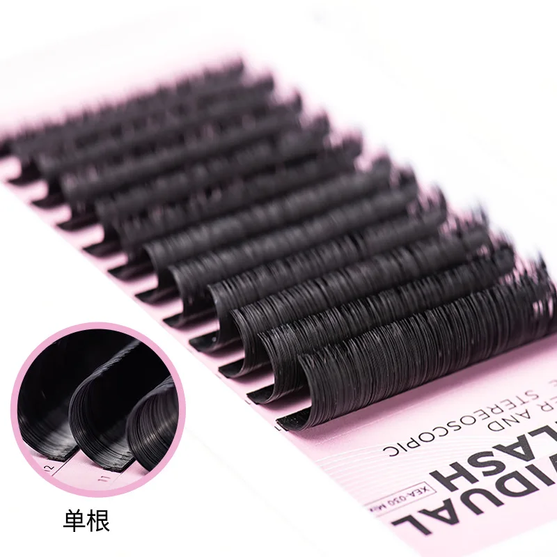 جديد C/D الضفيرة الطبيعي الضفيرة المنك الشعر جلدة 0.05/0.07 مللي متر ضوء لينة تطعيم وهمية الرموش موضة كاذبة رمش تمديد أداة