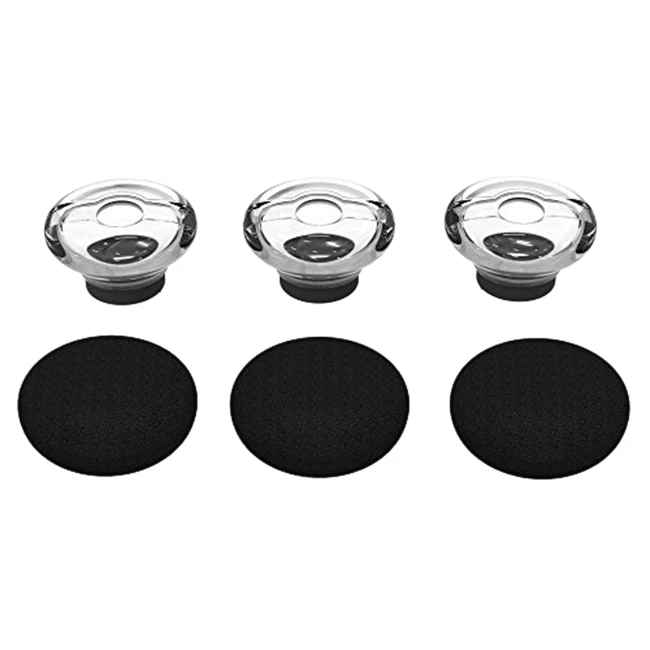 3-Piece Large, Medium and Small Replacement Earplug Gels for Plantronics Voyager Legend Eartip Kit