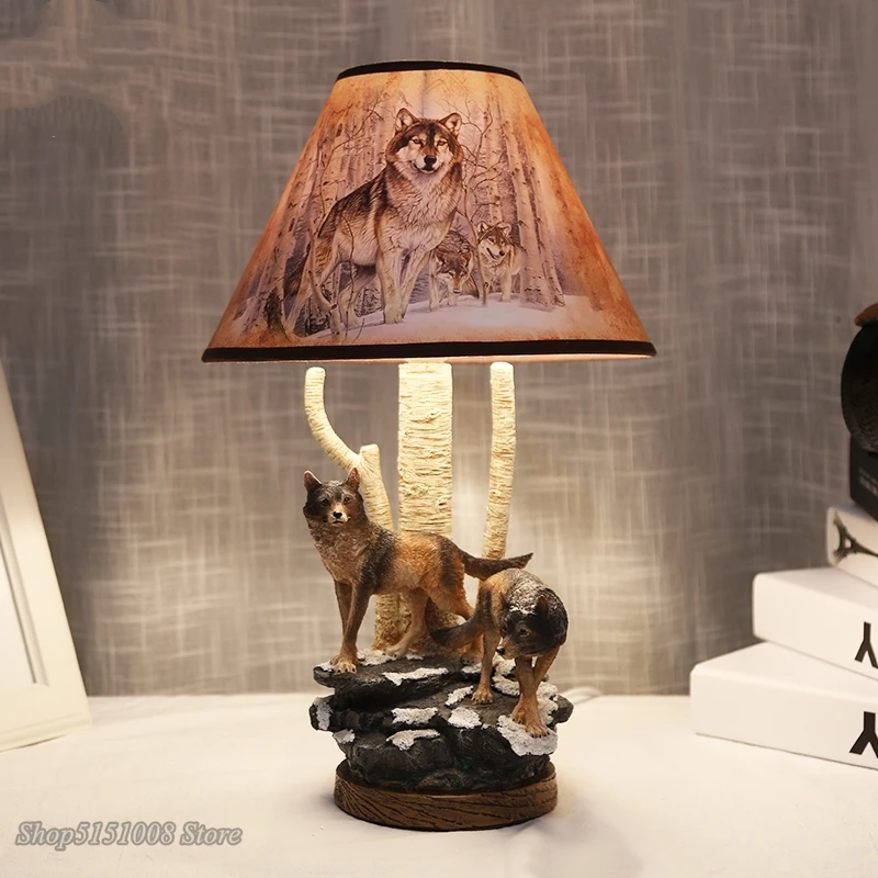Creatieve hars dier mini kat licht tafellamp woonkamer slaapkamer nacht restaurant persoonlijkheid oogbescherming decoratieve lamp, E12,C