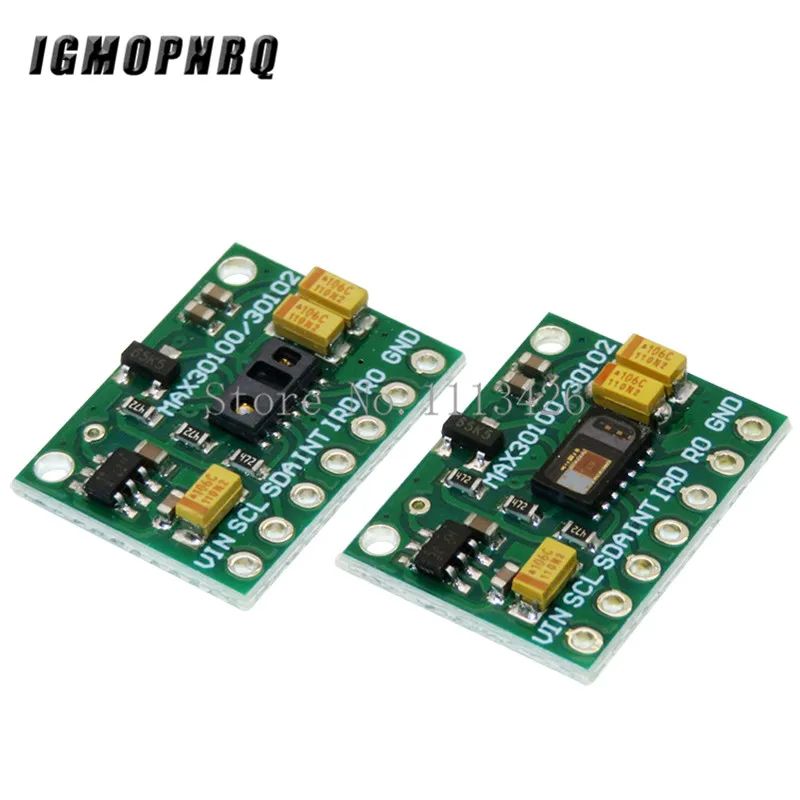 Low Power MAX30102 Heart Rate Oxygen Pulse Breakout for Arduino / MAx30100 Pulse Oximeter Heart-Rate Sensor Module