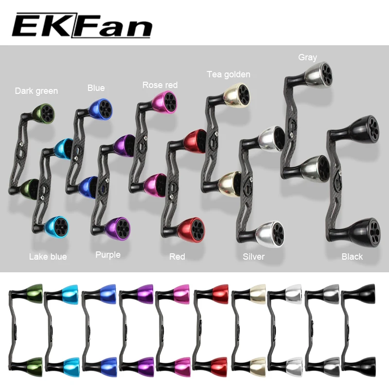 Manija Fibra Carbono EKfan 105mm Baitcasting Shimano Daiwa - imagen 3