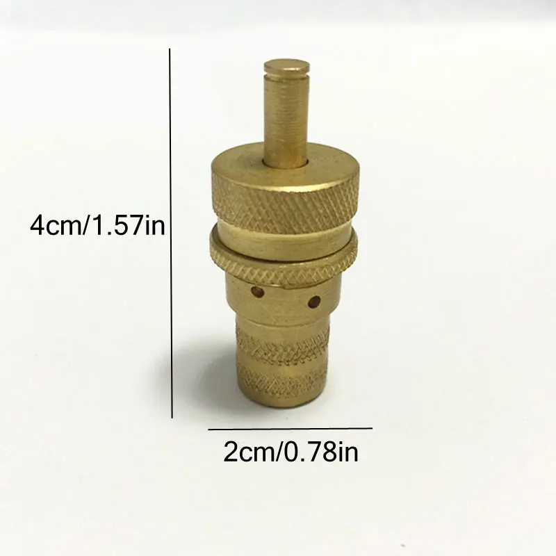 Kit de accesorios de deflectores de neumáticos automáticos todoterreno de latón Universal 4WD, 1 piezas, 6-30 PSI, juego de purga ajustable, 6-30