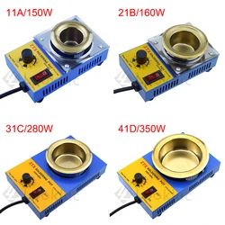 Temperatura controlada panela de solda, alta qualidade, plug UE, derretendo lata, 1pc