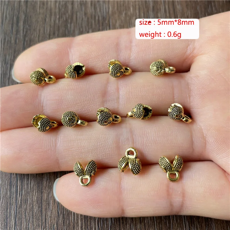 120pcs Islamic Turkey moon star bag buckle wholesale connector for jewelry making DIY prayer beads rosary bracelet accessories