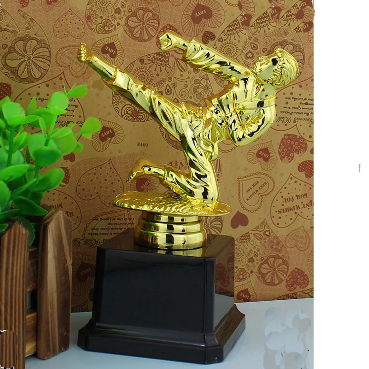 

hot sale taekwondo Trophy Cup Prize TKD trophy cup Competition Sports Winner Table Decor - 16cm Tall