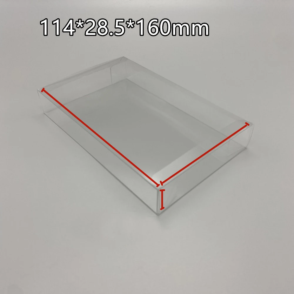 Clear  PET  Storage  cover For  Sega  Game Gear GG game EU US version  dedicated transparent storage box display box