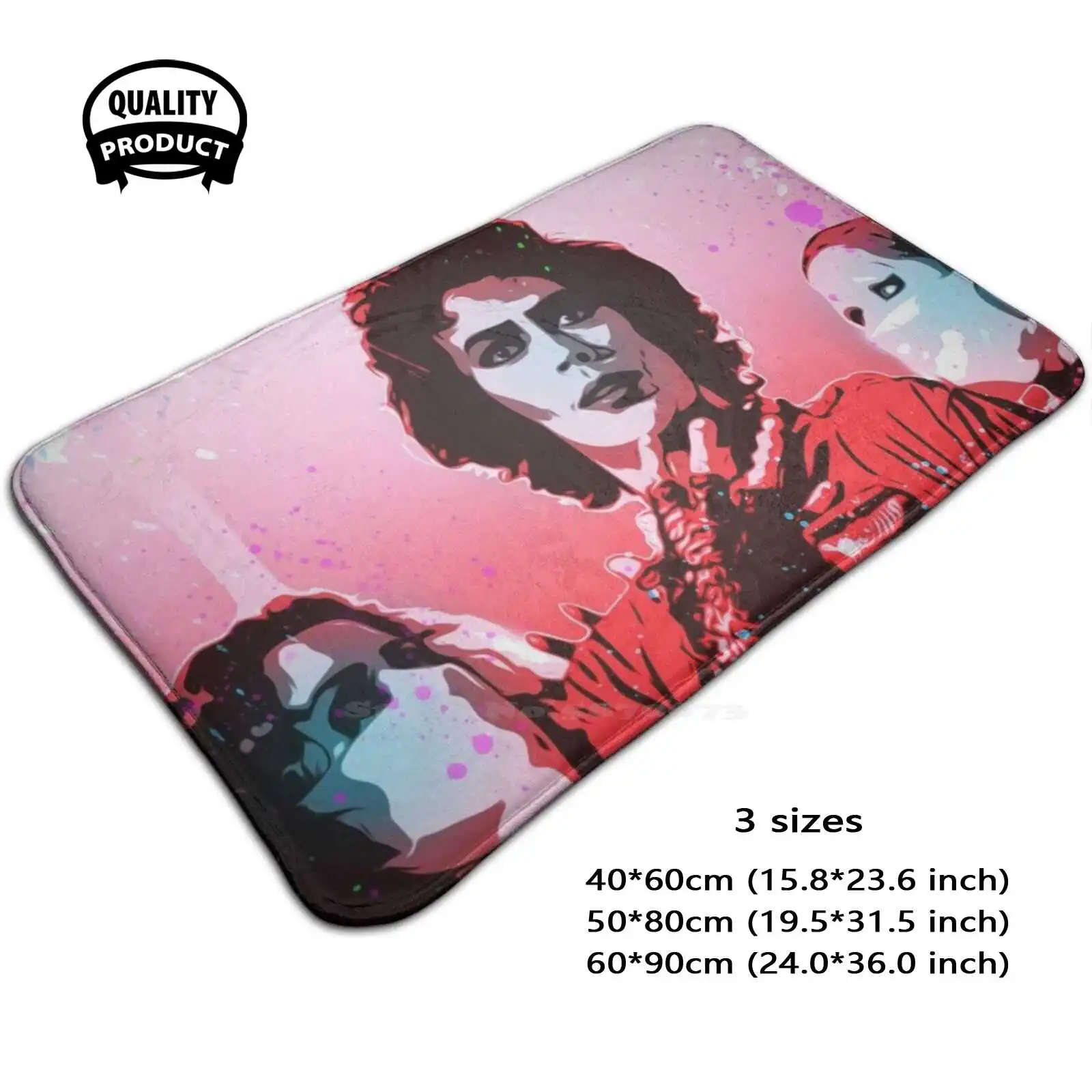 The Rocky Horror Picture Show | Pop Art Soft Cushion Home Carpet Door Mat Car Rug Classic Dream Horror Movie Musical Pop Rocky