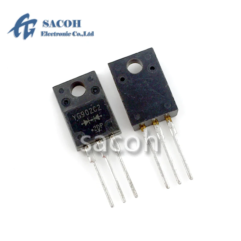 

New Original 10Pcs/Lot YG902C2 YG902C2R OR YG902C3 OR YG902N2 YG901C2 YG901C3 YG906C2 TO220F 10A 200V Super High Speed Rectifier