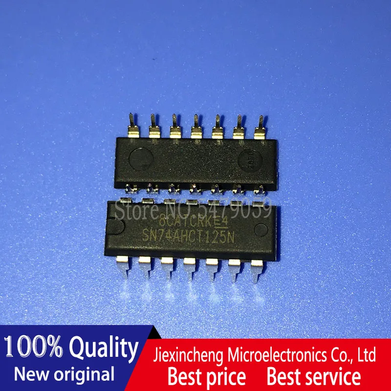 10PCS SN74HC86N SN8P2501B SN74HC02N SN74AHCT125N SN74HC32N DIP14 Neue original