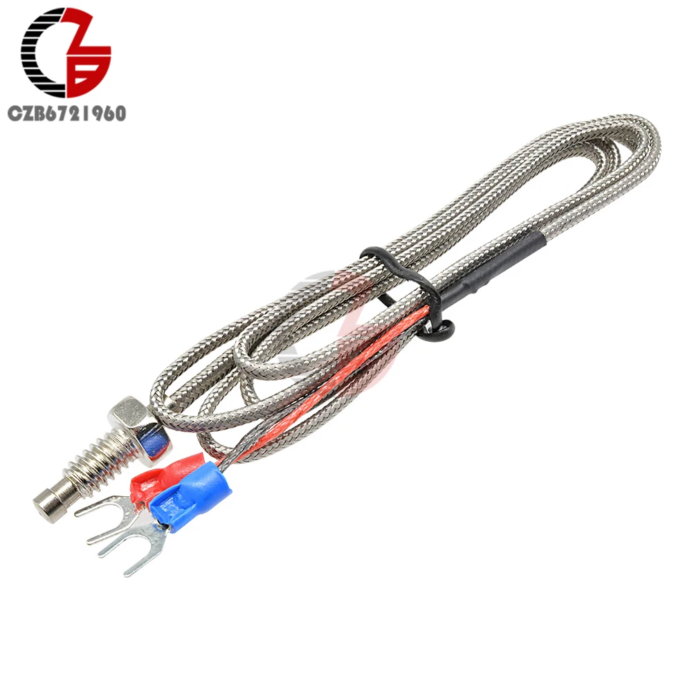 1M 3.3ft K Type Thermocouple Control Temperature Controller 0-800C Sensor Probe