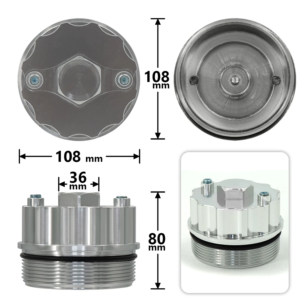 

Адаптер крышки масляного фильтра E38 (Cap224) — алюминиевое обновление для двигателя E38 730/735 V8 | Совместимость температуры и давления