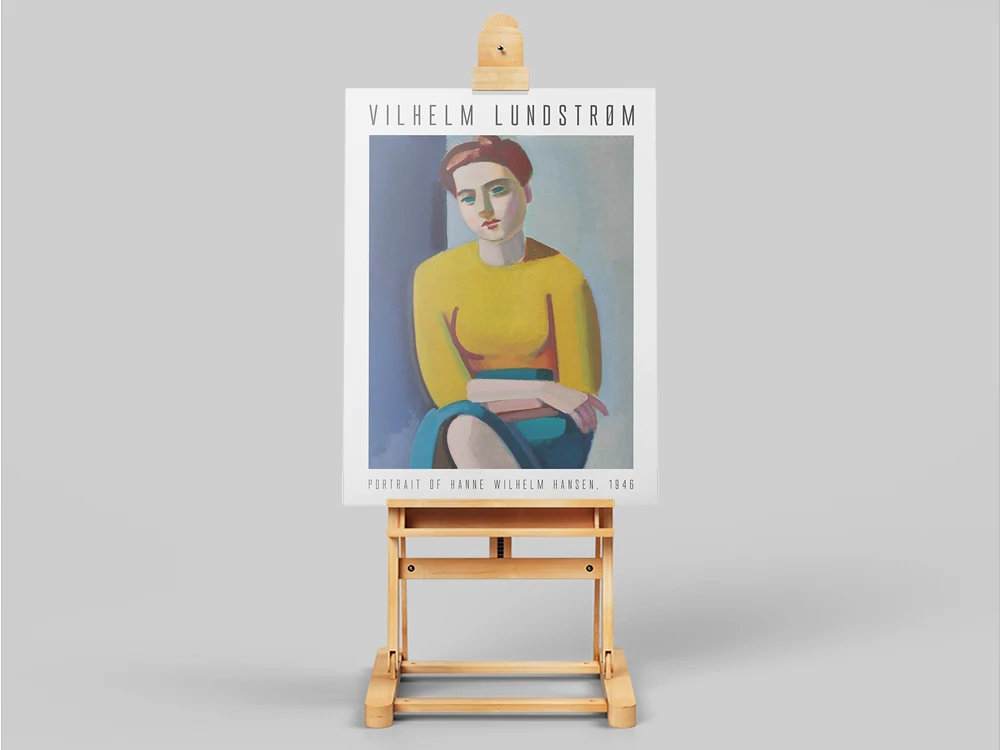 Vilhelm Lundstrom Exhibition Prints and Poster Women Portrait Wall Art Canvas Painting Modern Art Decoration Gallery Bedroom