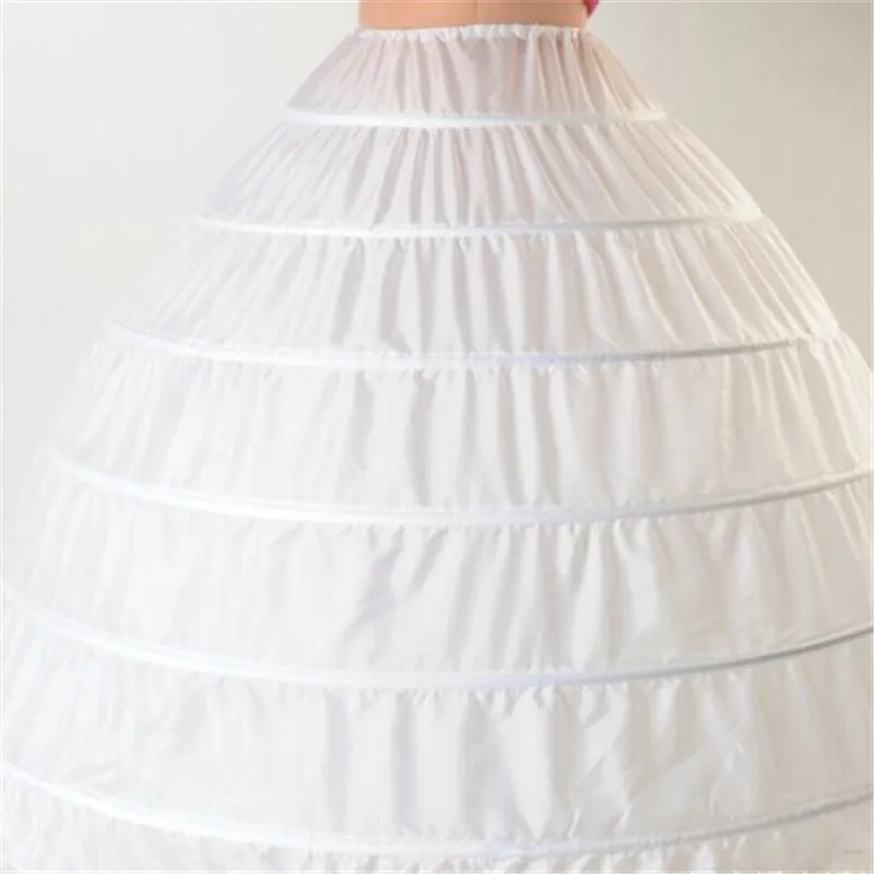 Lace Edge Wedding Petticoat 6 Hoop 110cm