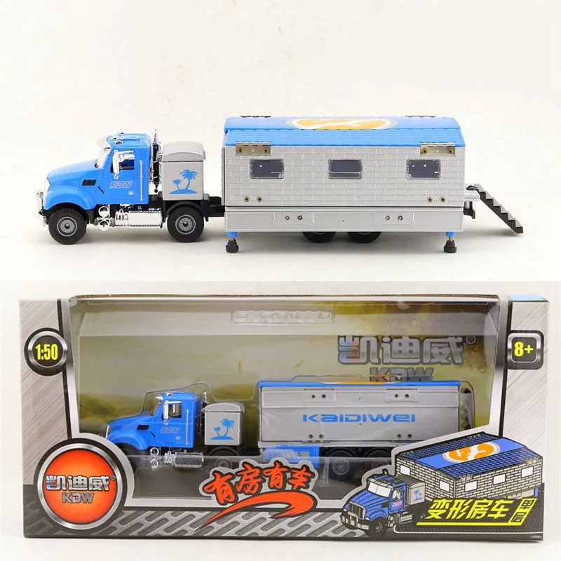 

New product hot-selling travel container truck model,1:50 House car toy,high simulation RV gift,free shipping