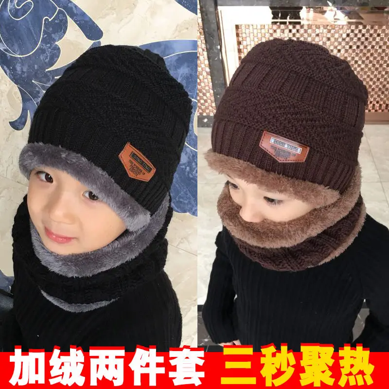 Gorro de lana para niños de 2 años, 3 y 4 niñas, conjunto de bufanda, 6, 5, invierno, 9