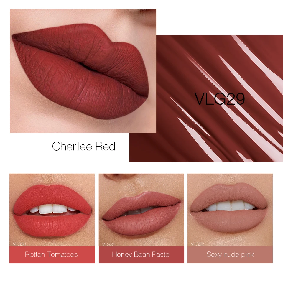 O.TWO.O liquid matte liptick Moisturizer velvet Lip Stick Long Lasting waterproof lip makeup Cosmetics women beauty Lipgloss