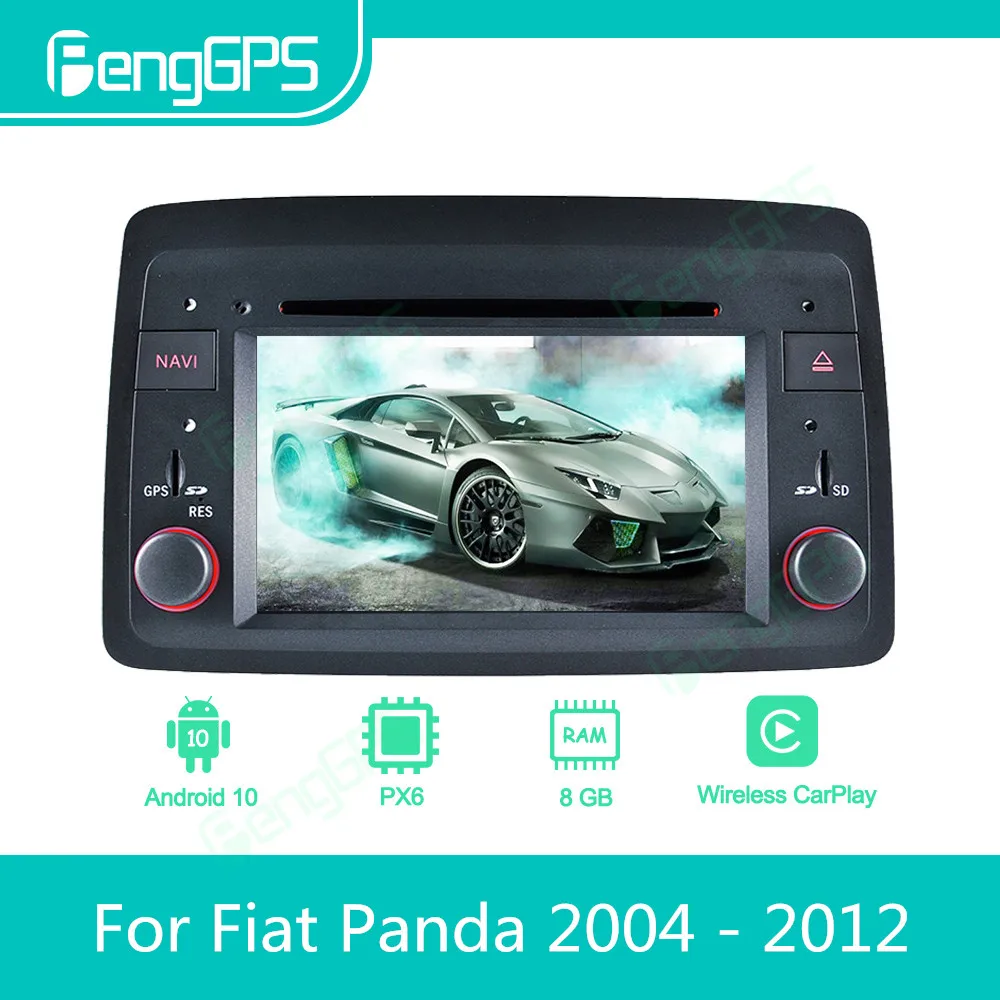 Car Multimedia Player Android Car Radio For Fiat Panda 2004 - 2012  Autoradio Stereo GPS Navi Screen DVD Head Unit