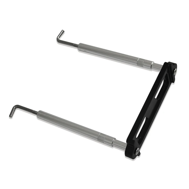 Battery Tie Down Kit Hold Down Rod With Stainless Tray Hooks For Honda Civic / CRX S2000 For Acura Integra RSX