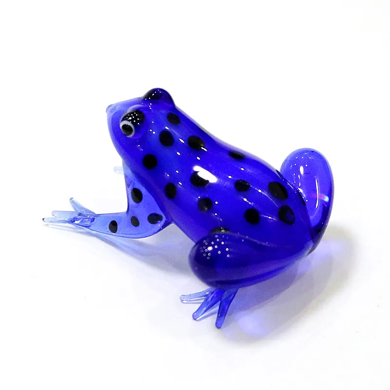 

Different Styles Easter Animal Figurine Mini Cute Murano Glass Frog Ornaments Collection Holiday Party Gifts For Kids Home Decor