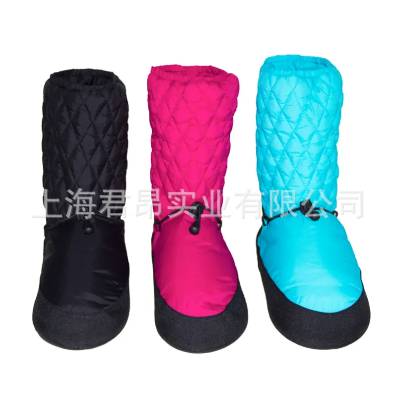 Warm Up Booties Winter Boots Dancing Modern Footwear Belly Contemporary Gym Indoor Shoes Ballet Leisure Sports Women Child Adult