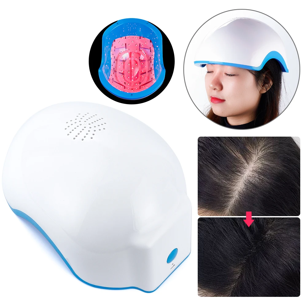 

678nm Laser Therapy Hair Growth Helmet Anti Hair Loss Device Treatment Anti Hair Loss Promote Hair Regrowth Cap Massage