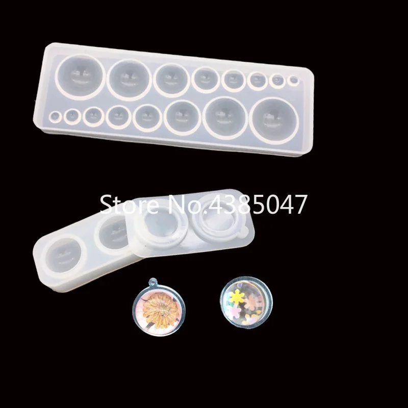 1PC Diamond Beads Universal Ball Shape Silicone Cake Mold DIY Chocolate Baking Utensil Cake Decoration Plaster Mold