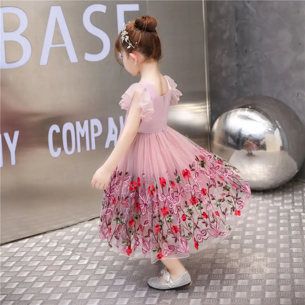 

Baby Girl Clothes Birthday Girls Tutu Dress Wedding Vestido Christmas Pink Dress Evening Party Gown Princess Dresses for Girl