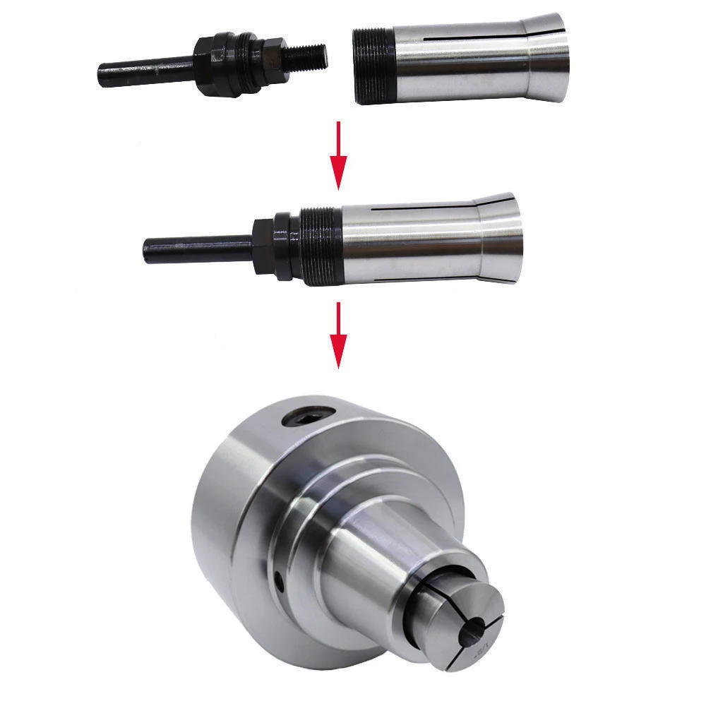 5C fixture for plain back Lathe Grinder Clamp workpiece and CNC Tool, using for 5C Round/Square/Hex Collets Type 5C collet chuck