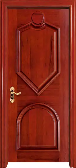 Custom traditional doors solid oak wood doors contemporary single front door interior door available D-020