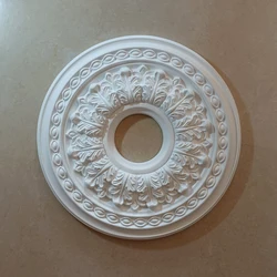 Polyurethane Chandelier Ceiling Rose Rosette PU decorative Pendant Light Base Ornament Panel Lamp Wall Moulding Patera Medallion