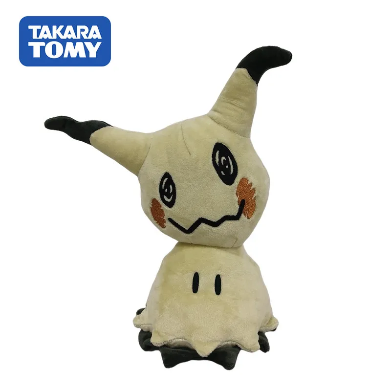 Original TAKARA TOMY Pokemon Mimikyu Plush Toy Stuffed Dolls 25cm High Quality Christmas Gifts For Children