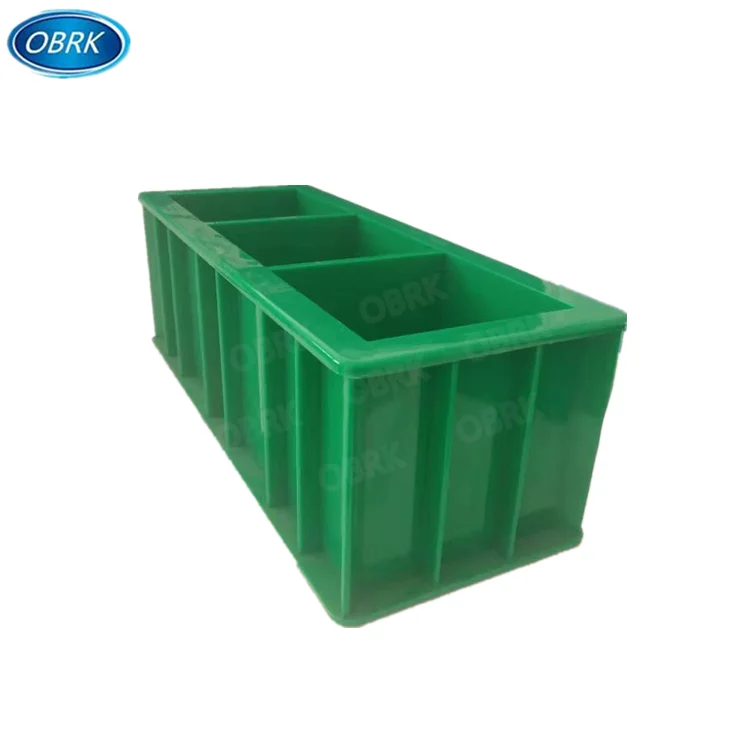 ABS Plastic Concrete Test Cube Mould With Three Gang 100*100*100mm