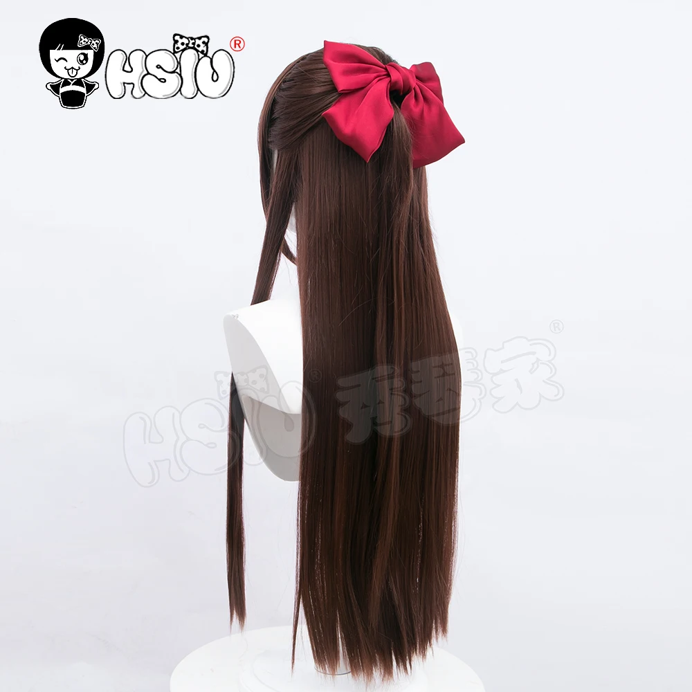 Osaka Shizuku Wig LoveLive PDP Perfect Dream Project cosplay HSIU Brand Dark brown long hair+Free hair accessories+Free wig cap